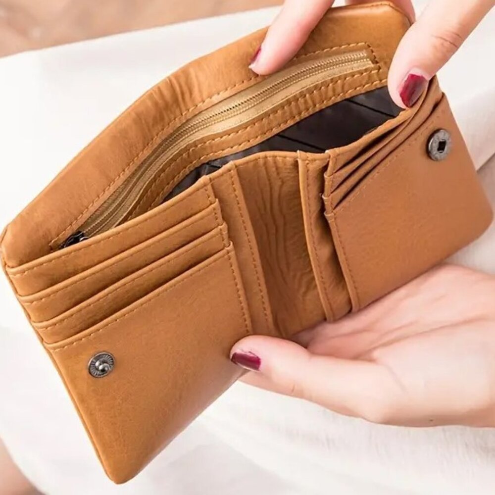 Wallets - Soft Faux Leather - Polyester Lining - Choice of Color - NWOT